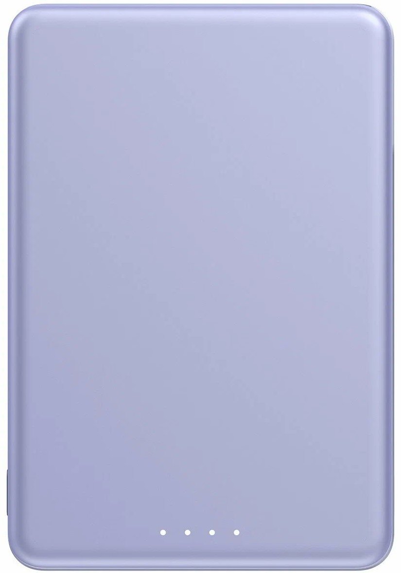 Портативный аккумулятор Xiaomi Super Slim Magnetic Power Bank 5000mAh фиолетовый BHR08PNGL